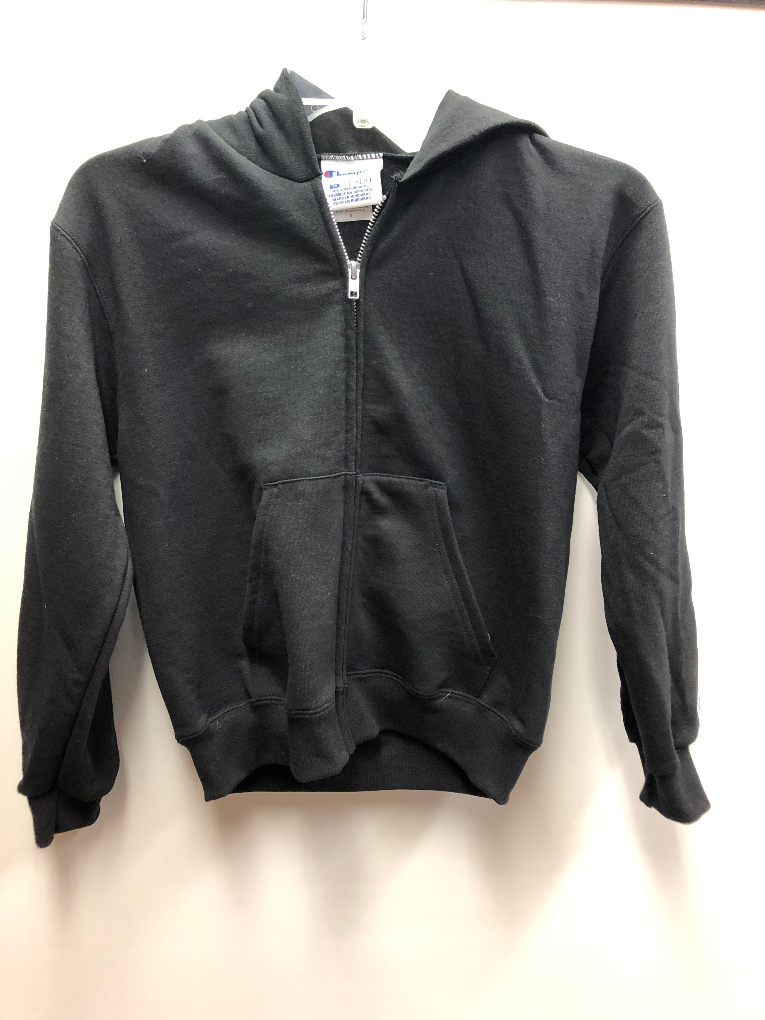 Black Full Zip Hoodie